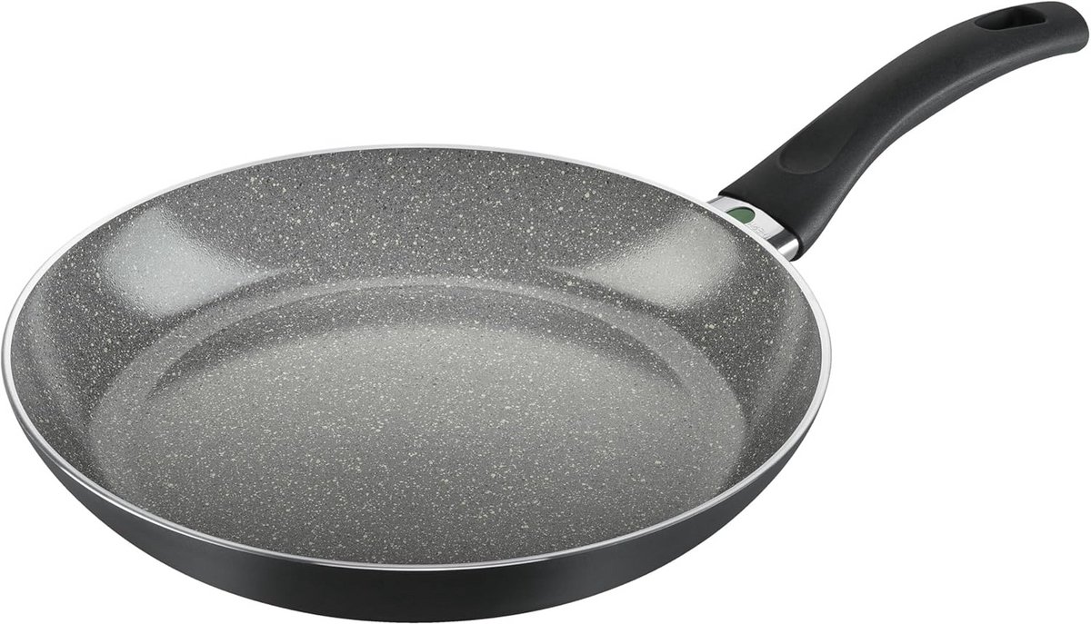 Keramische braadpan 28 cm van aluminium met krasbestendige coating en Thermopoint warmte-indicator - geschikt voor inductie