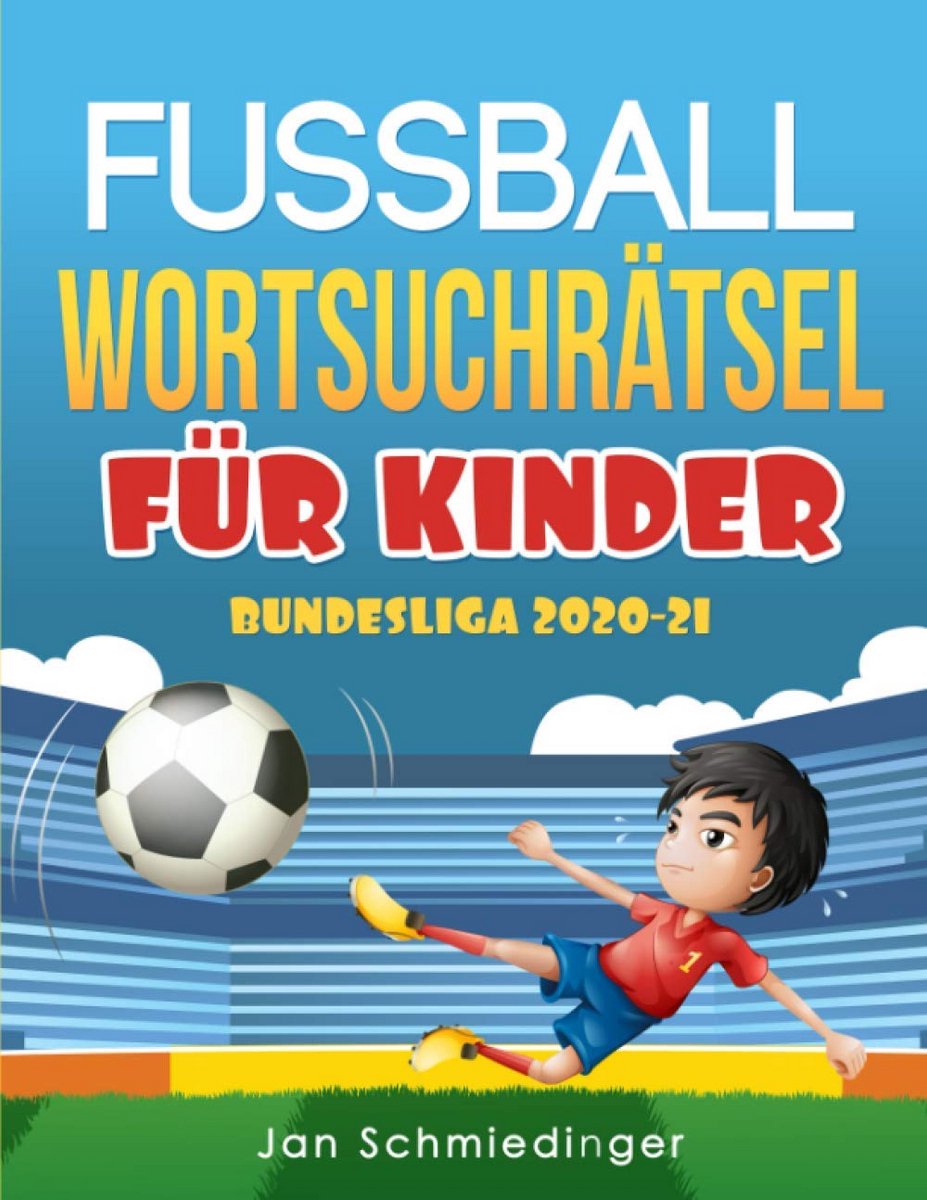 Wortsuche Fussball Rätsel für Kinder – Bundesliga 2020-2021