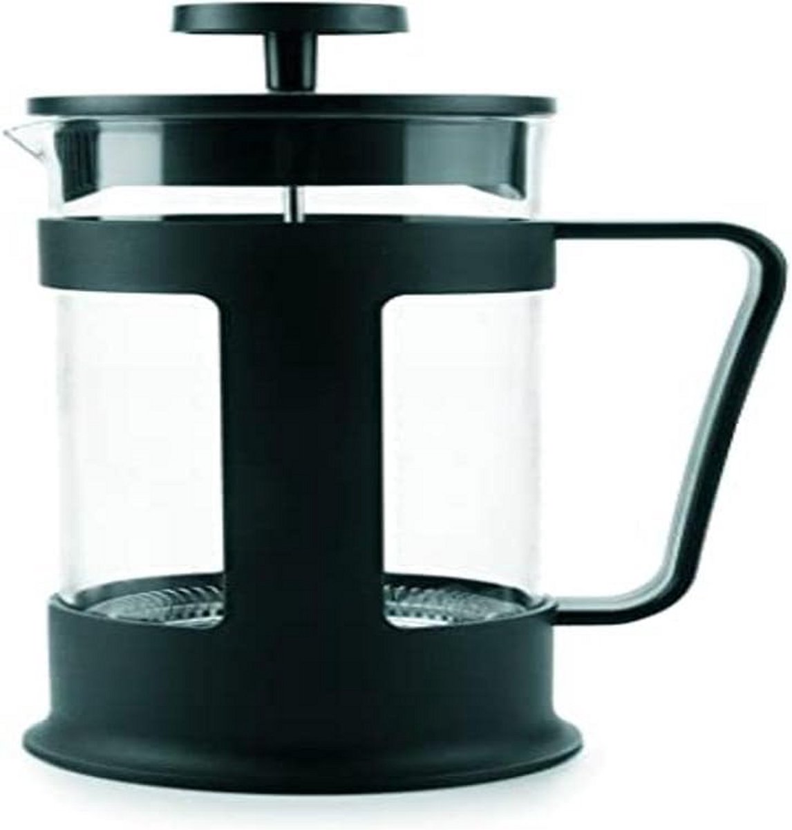 Koffiezetapparaat French Press - 600 ml, Hittebestendig Glas