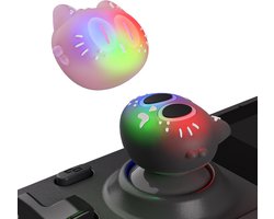 Verlichte Joystick Caps voor Steam Deck - Schattige Gaming Accessoires met Comfortabele Grip en volledige Bescherming