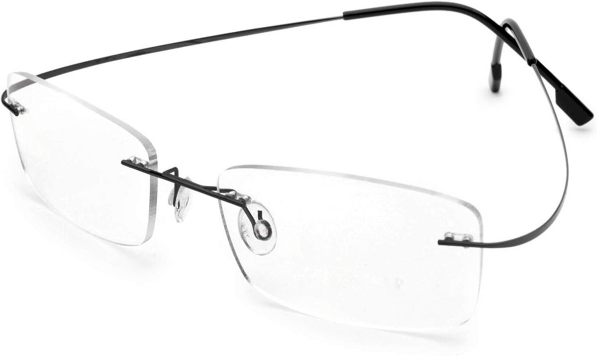 Fotochromische Leesbril Grijs Overgangsglazen Flexibel Titanium