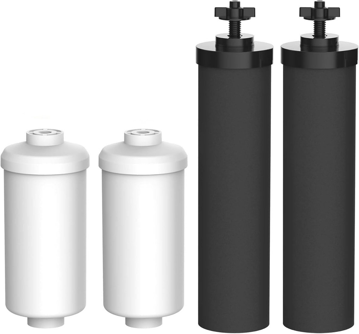 Premium Waterfilter voor Berkeyy en Fluoridefilter PF.2 - 4 Stuks