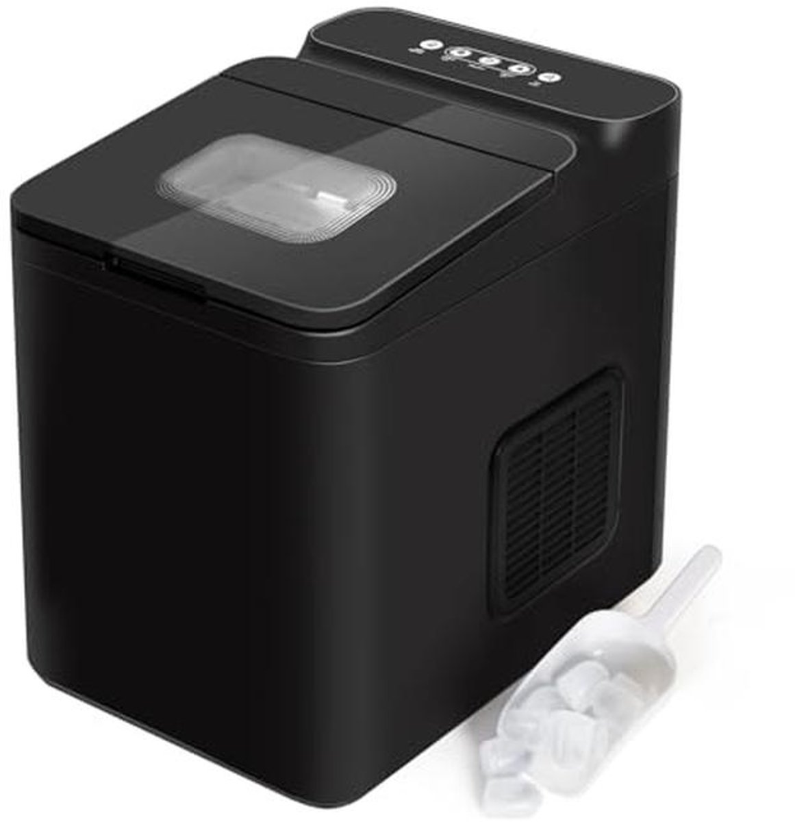 IJsblokjesmachine voor thuis met snelle productie, 1,5 l capaciteit en zelfreinigende functie