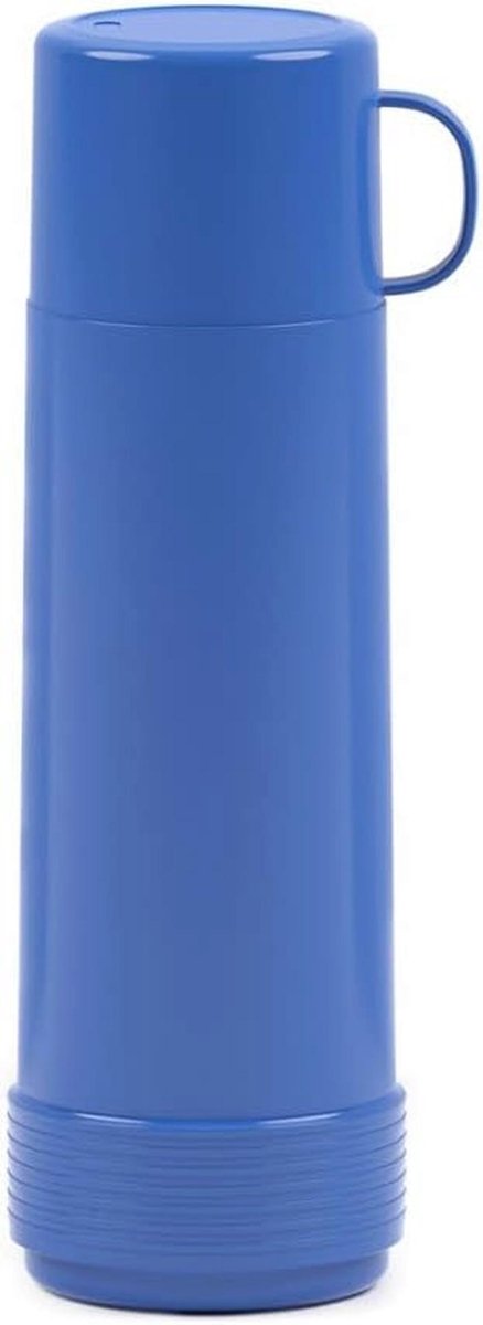 Thermosfles Blauw 1L - Dubbelwandig en Vacuümgeïsoleerd