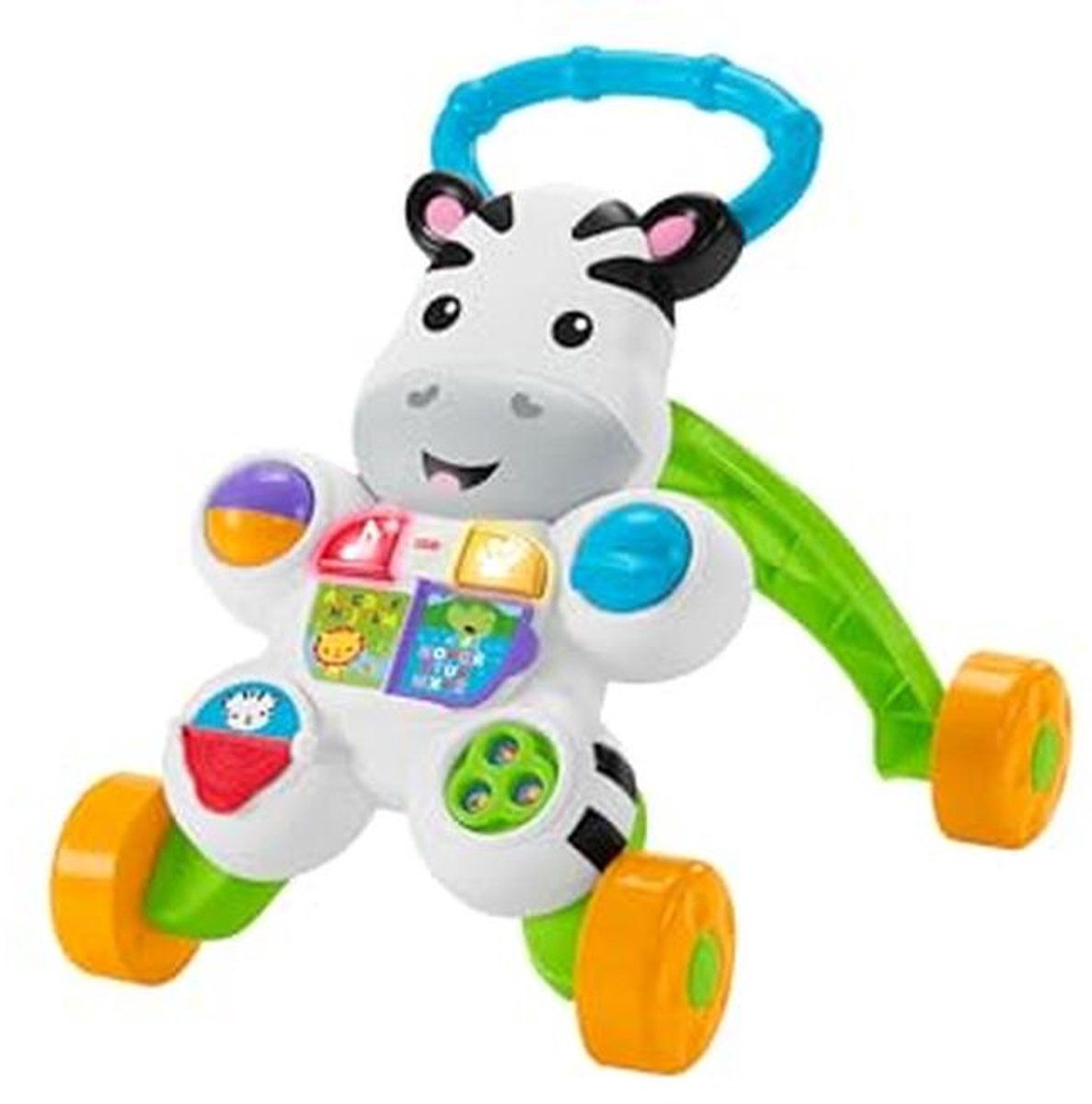 Leern met mij - Zebra Walker Musicaal Activiteiten- en Loop Speelgoed voor Baby's vanaf 6 maanden