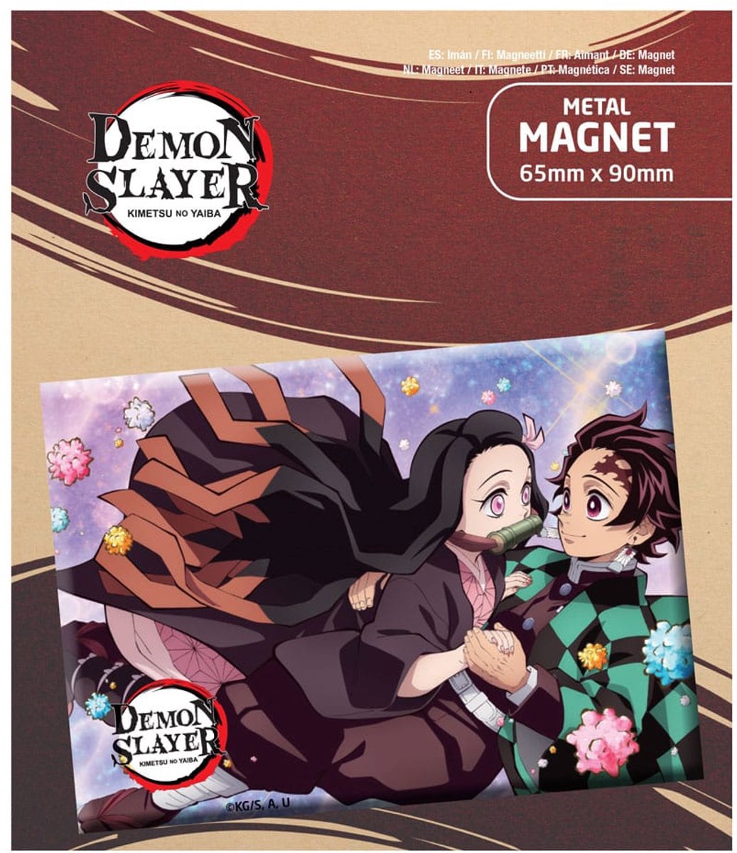 POPbuddies Demon Slayer: Kimetsu no Yaiba Fridge Magnet Tanjiro & Nezuko Magnets