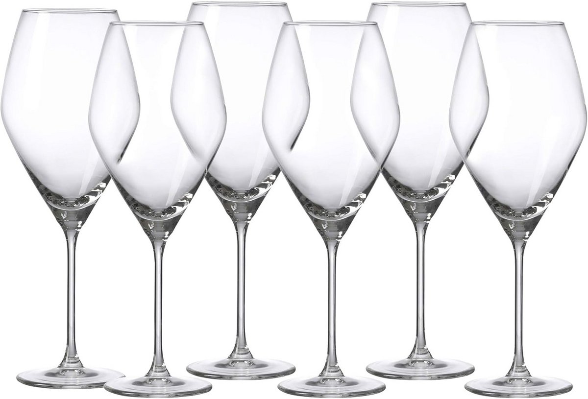 Set van 6 Elegante Wijnglazen voor Rode Wijn - 590 ml