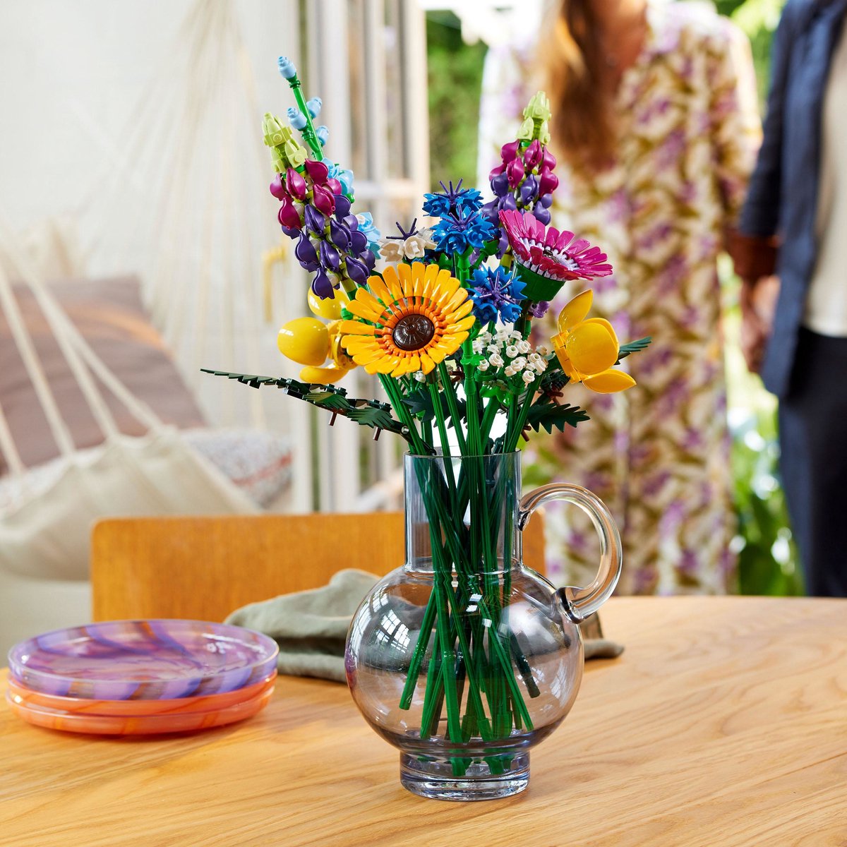 LEGO Icons Wilde Bloemen Boeket Bouwset voor Volwassenen, Botanical Collection - 10313 — afbeelding 12