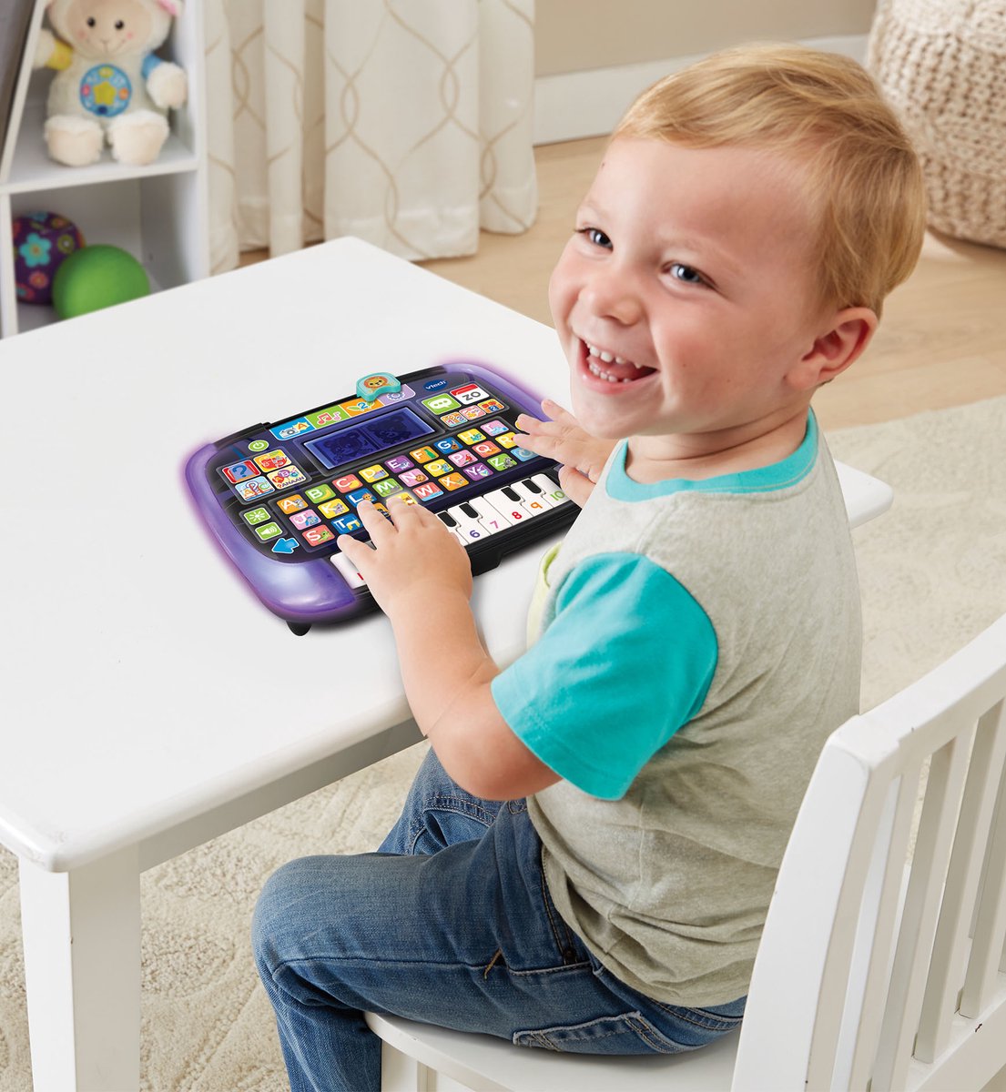VTech Dierenvriendjes Junior Tablet Activity-Center - Kinder Speelgoedinstrument - 2 tot 5 Jaar — afbeelding 5