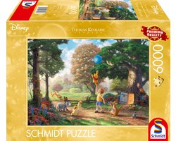 Schmidt - Legpuzzel - Disney, Winnie Pooh - Winnie de Poeh- Thomas Kinkade Studios - 6000 stukjes - Volwassenen - vanaf 14 jaar