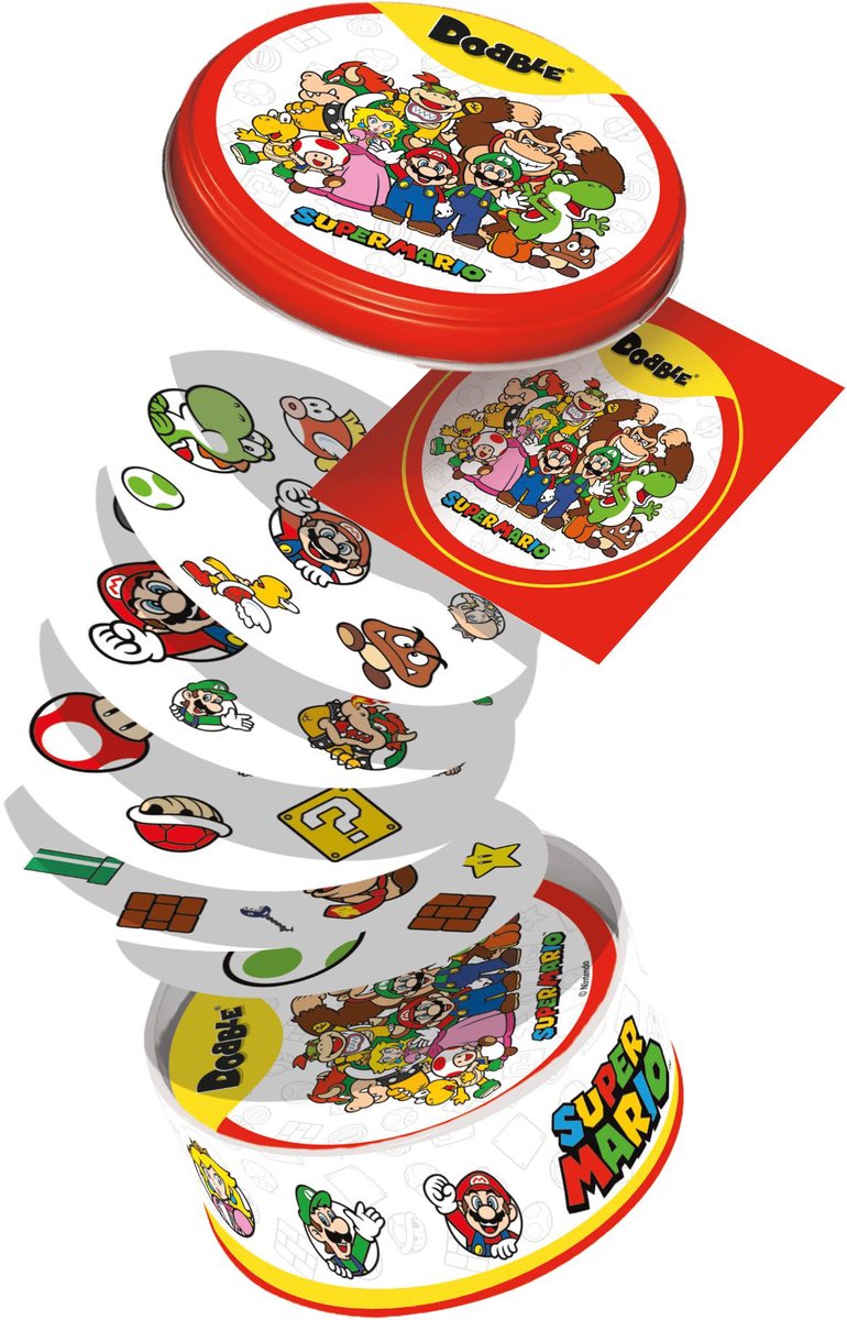 Dobble - Super Mario - Kaartspel — afbeelding 11