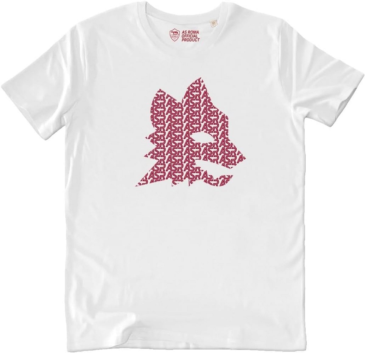 Turtleneck T-shirt met gedrukt voetbal ontwerp