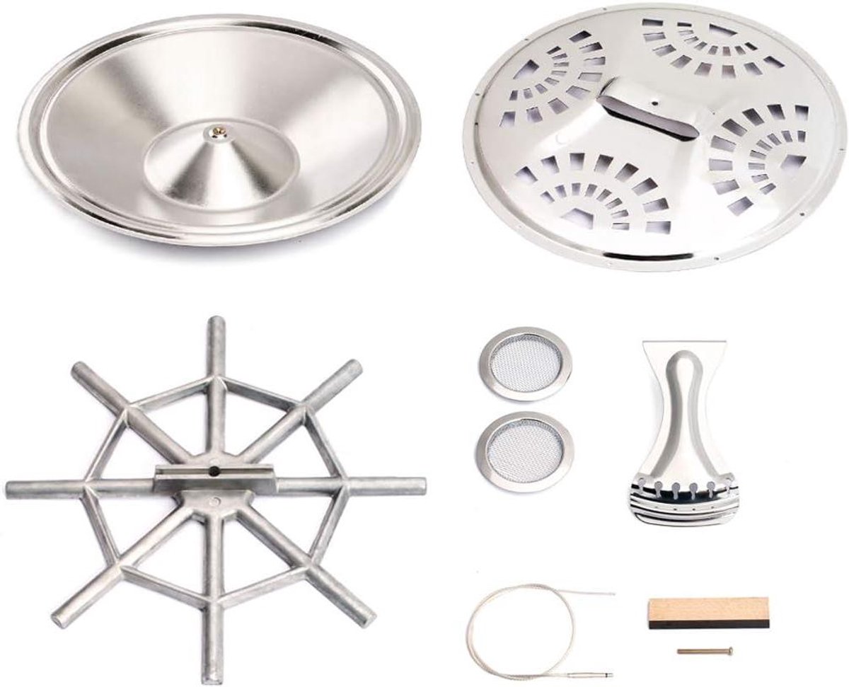 Ronte - Resonator Gitaar Accessoires Set | Kegel Luifelschermen, Snaarhouder, Brugzadel | Voor Dobro Gitaar