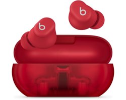 Beats Solo Buds Draadloze Oortjes - Bluetooth In-ear Oordopjes - Transparent Red