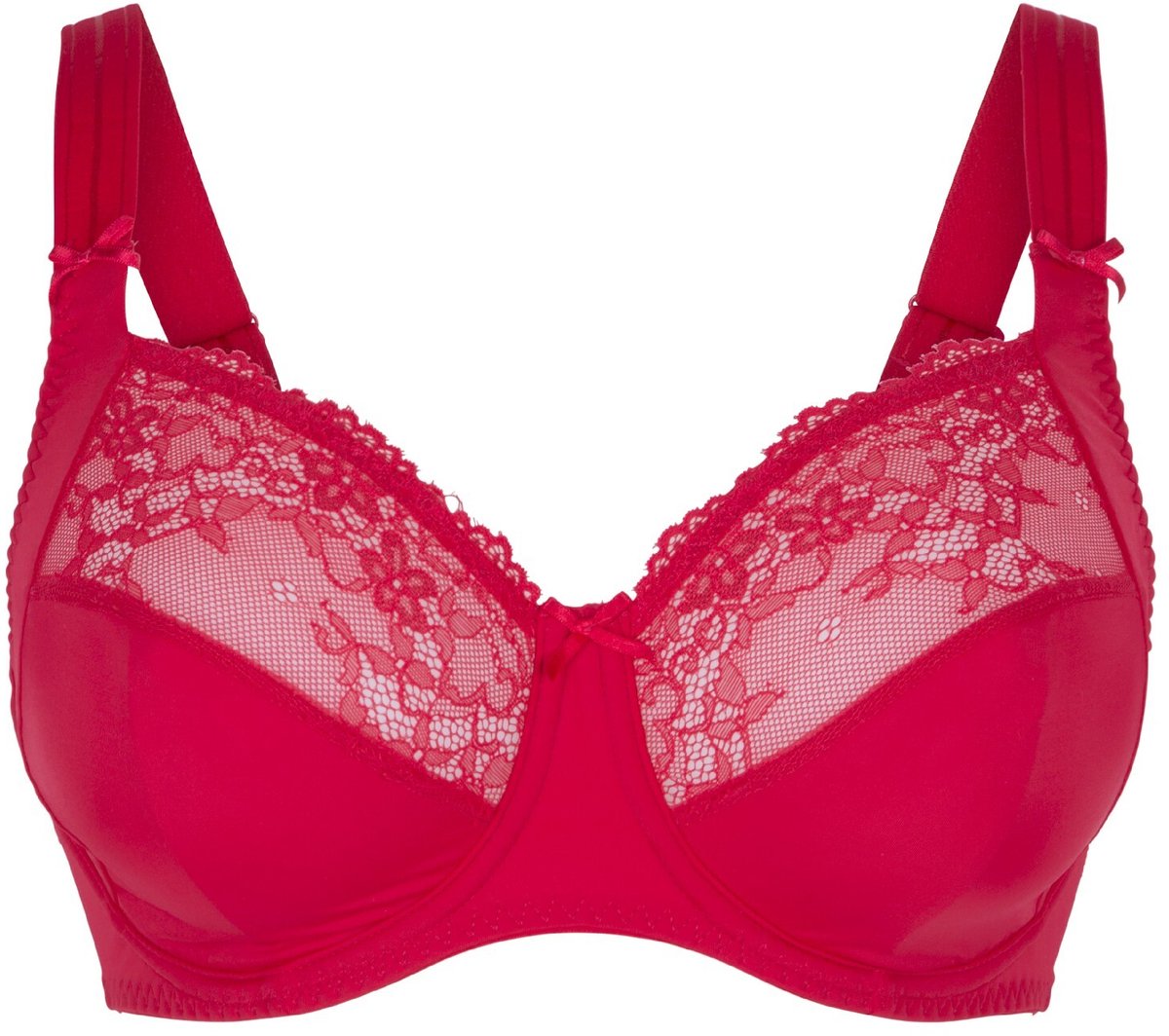 LingaDore DAILY Beugel BH - Plus Size Rood