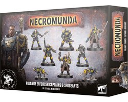 Necromunda Palanite Enforcer Captains & Sergeants