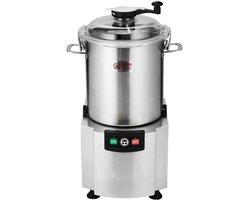 Keukenmachine - Groentehakker 18 L - Voedselveilig RVS - S‑vormig Mes - Met Schraper - Multifunctioneel Voor Groenten, Fruit, Granen, Noten