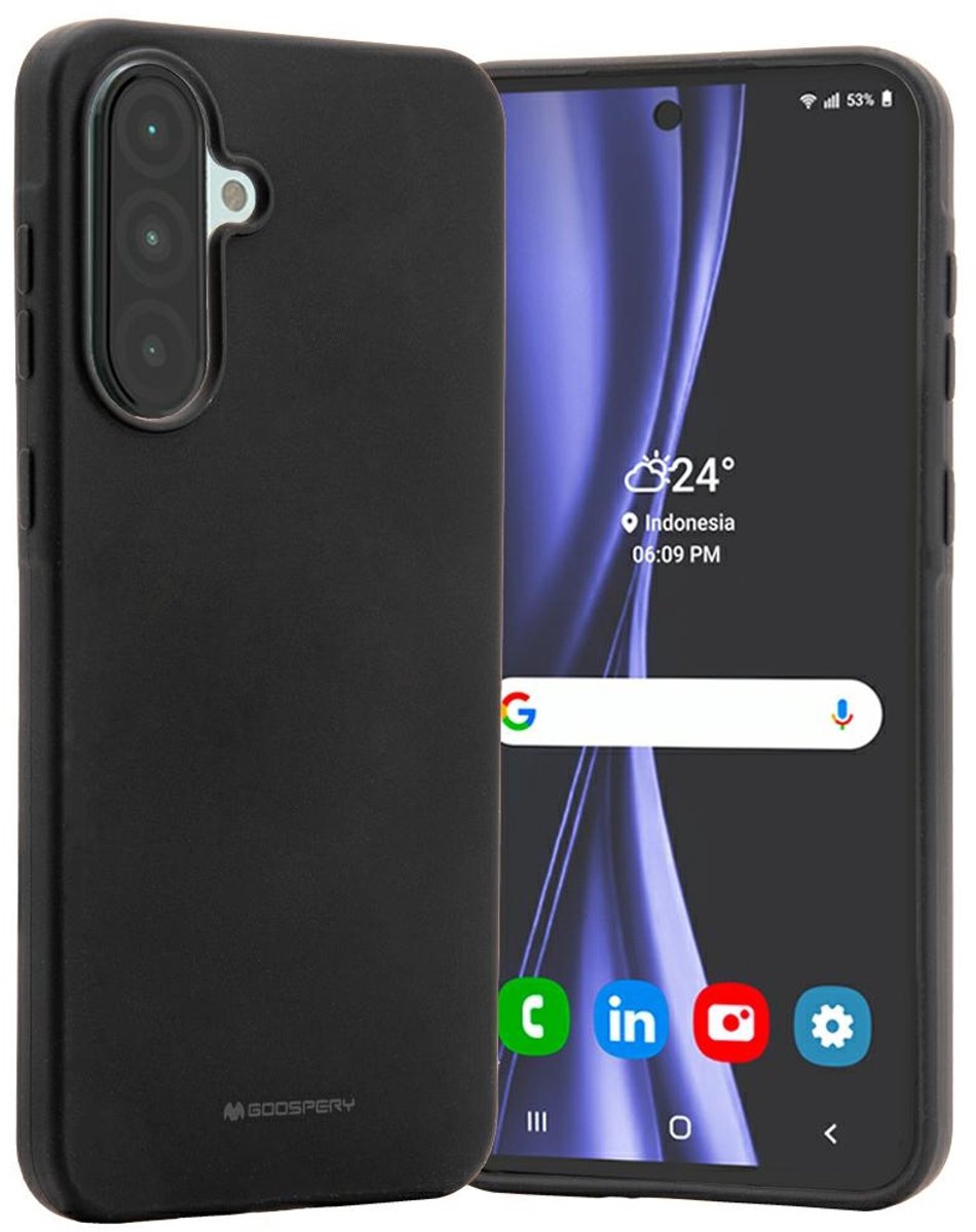 Mercury Soft Case Voor Samsung Galaxy A36 Telefoonbescherming Met Duurzame