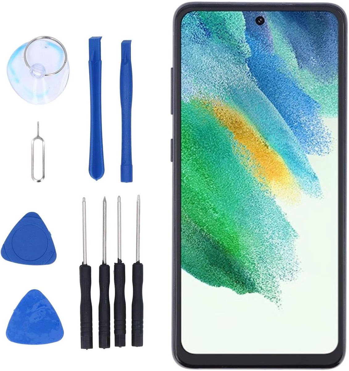 EGoods - Schermvervanging voor S21 FE 5G - HD TFT-scherm - Digitizer - Touch Screen Assembly - Reparatie Onderdelen - Smartphone