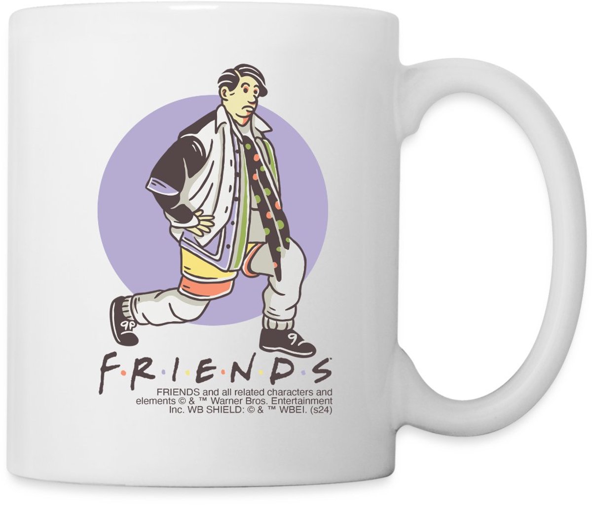 Friends Joey Draagt Chandlers Kleren Mok
