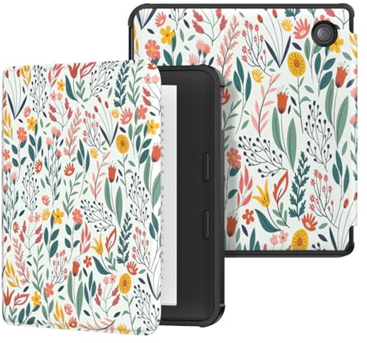 Ultra Slim Tablet Hoes met Auto Wake/Sleep voor 7 inch Tablets - Bloemen Design