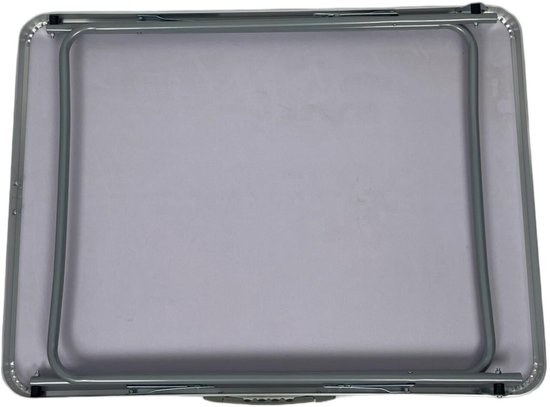 Campingtafel inklapbaar - 68,5x70x50 cm - lichtgewicht - zwart — afbeelding 2