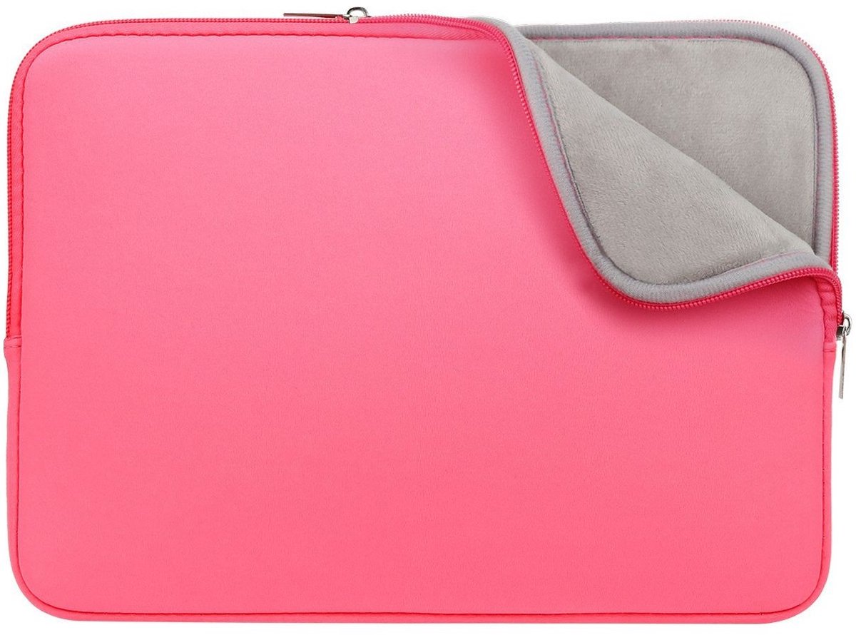 Mobigear Laptophoes geschikt voor Laptop | Mobigear Basics Sleeve 14 inch Laptop hoes - Roze