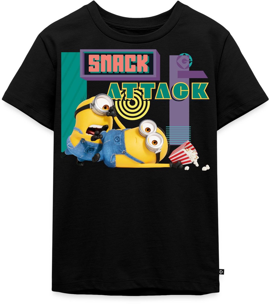 Minions Snack Attack Premium T Shirt Kinderen