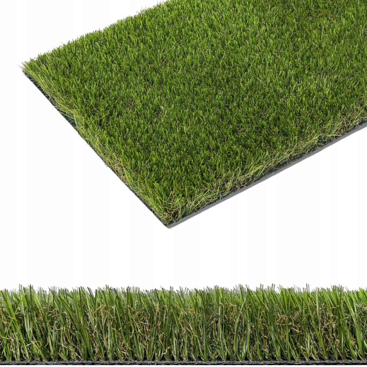 Merkloos Kunstgras 4m breed, 38mm dik, UV-bestendig, voor tuin en balkon