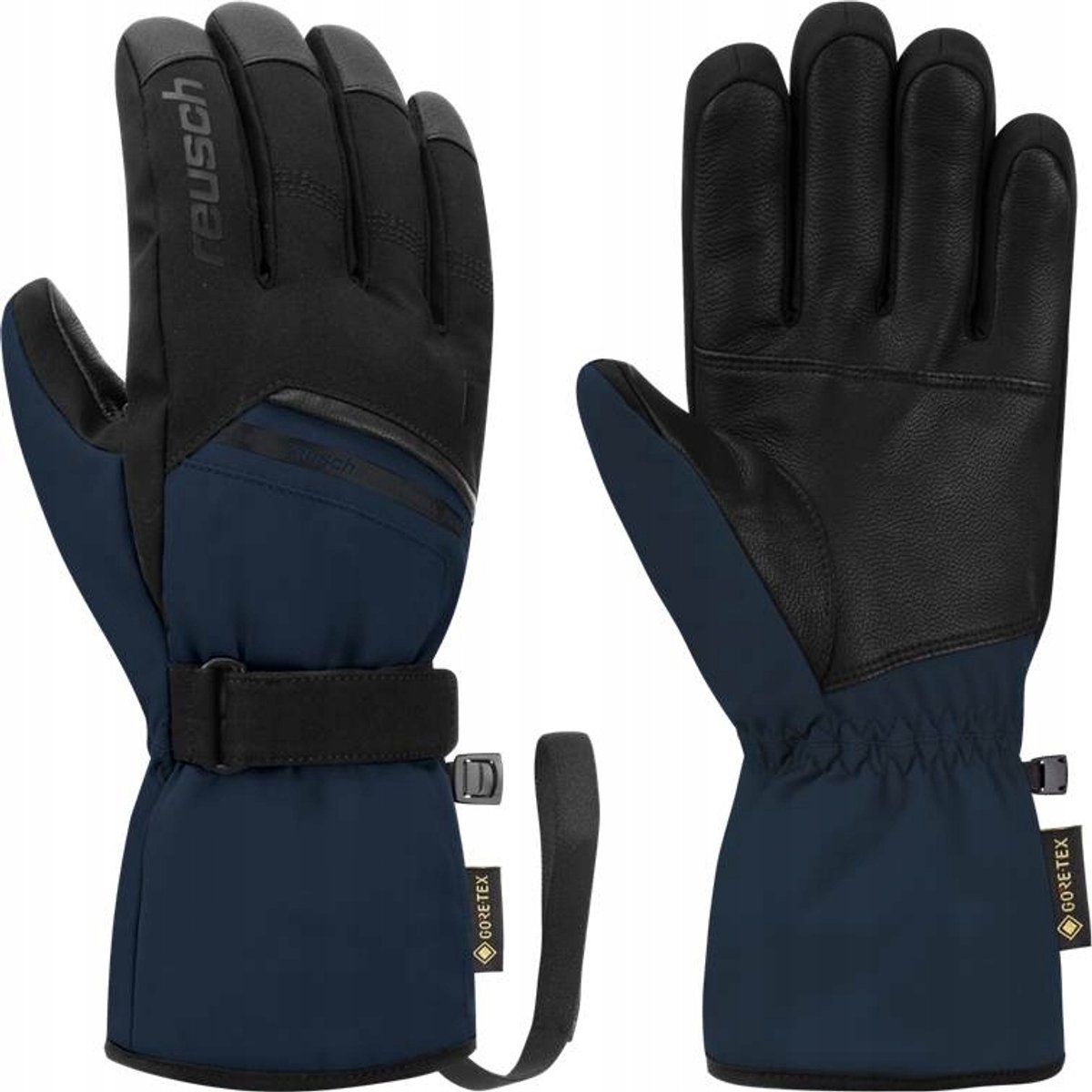 Reusch Morris Gore-Tex Ski Handschoenen Marineblauw