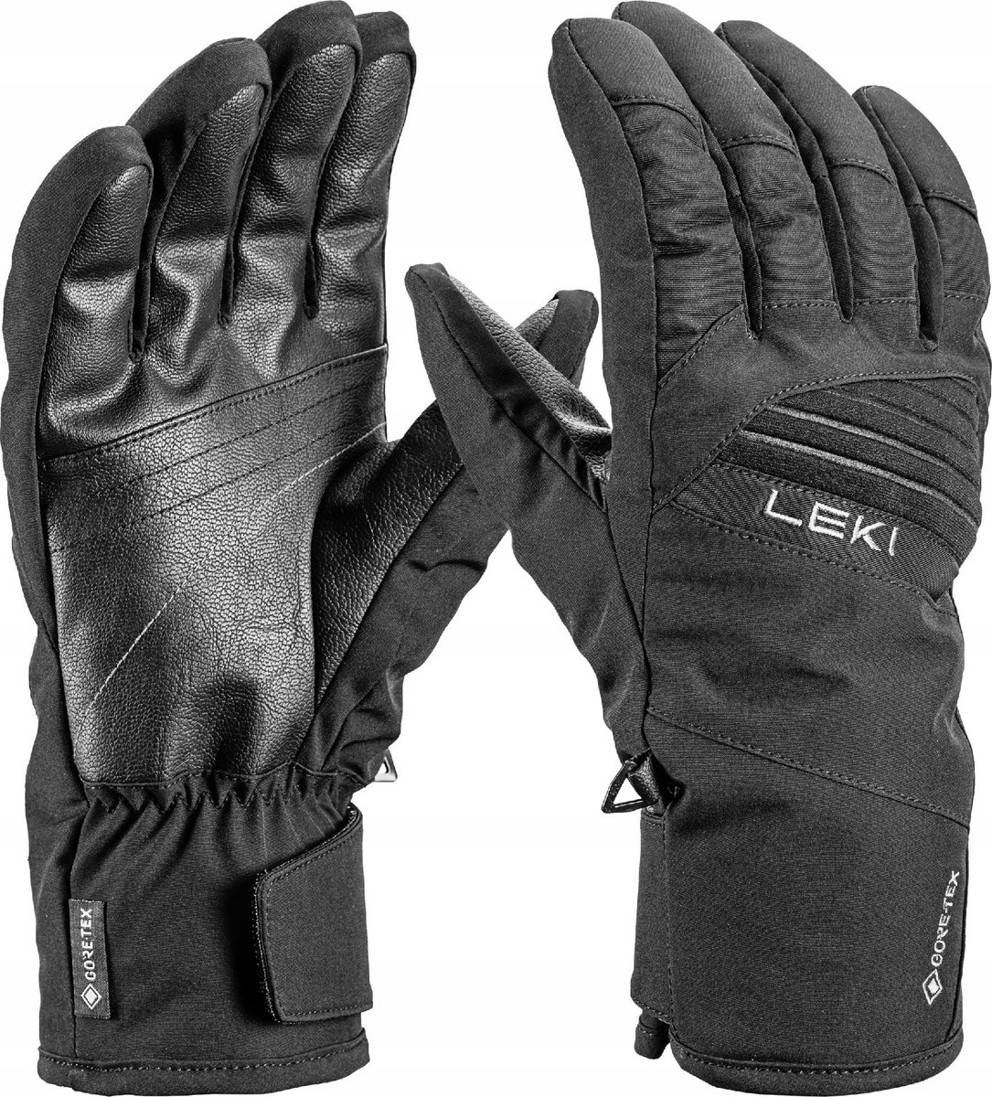 Leki Space GTX Ski Handschoenen – Warm & Waterdicht Zwart
