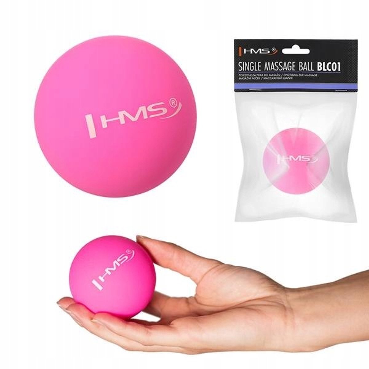 Massagebal Lacrosse 6.5cm - Zachte Siliconen voor Triggerpoints