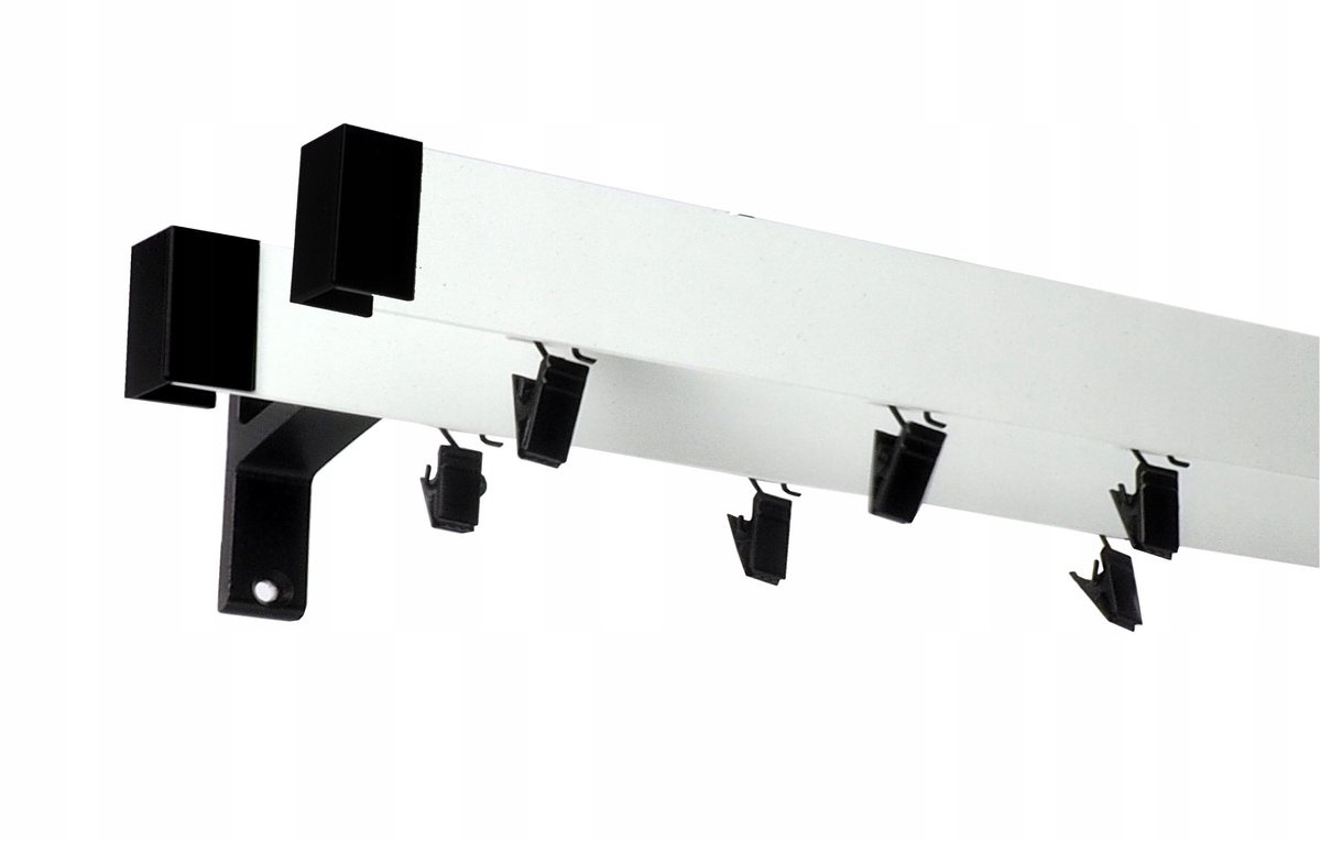 Dubbele Aluminium Gordijnrail 250 cm - Stijlvol en Duurzaam