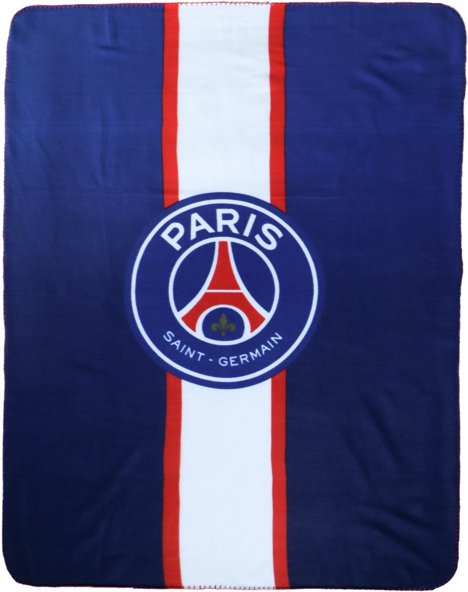 Paris Saint Germain Fleeceplaid, Parc des Princes - 110 x 140 cm - Polyester