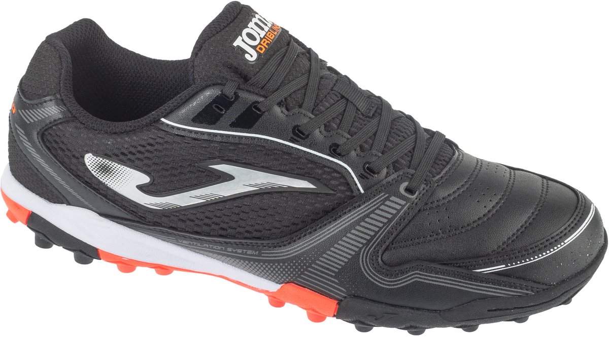 Joma Dribling 25 DRIW TF, Mannen, Zwart, Voetbalschoenen, maat: 42,5