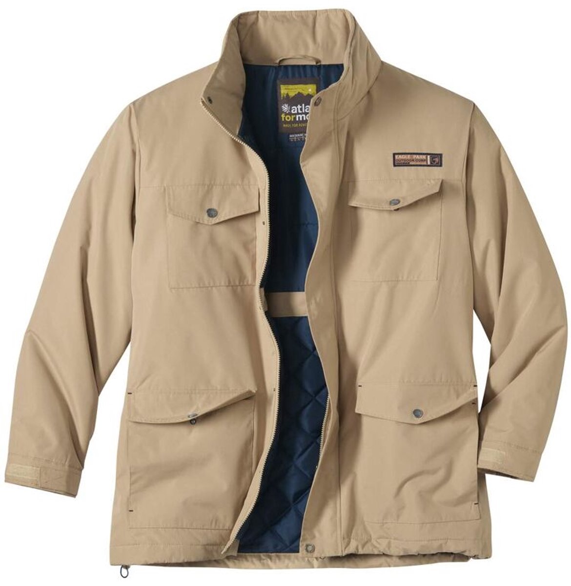 ATLAS FOR MEN - Parka met meerdere zakken Outdoor - Heren - Verkrijgbaar in grote maten - L