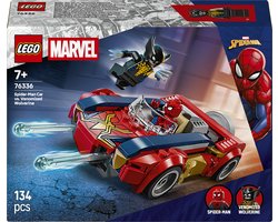 LEGO Marvel Spider-Man Auto vs. Venomized Wolverine Speelgoed - 76336 Image