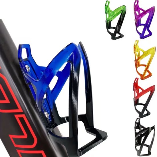 RAMBUX® - Bidonhouder Fiets - Geel-Rood - Lichtgewicht Houder voor Bidon - Sportief - Mountainbike Fleshouder - Racefiets Houder — afbeelding 3