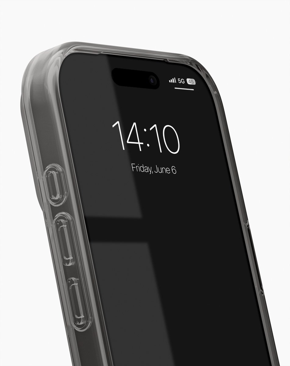 iDeal of Sweden Clear Case geschikt voor iPhone 17 Pro Max Tortoise