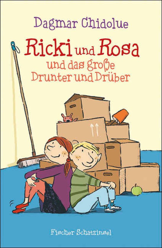 Ricki und Rosa 1 - Ricki und Rosa und das große Drunter und ... - cover