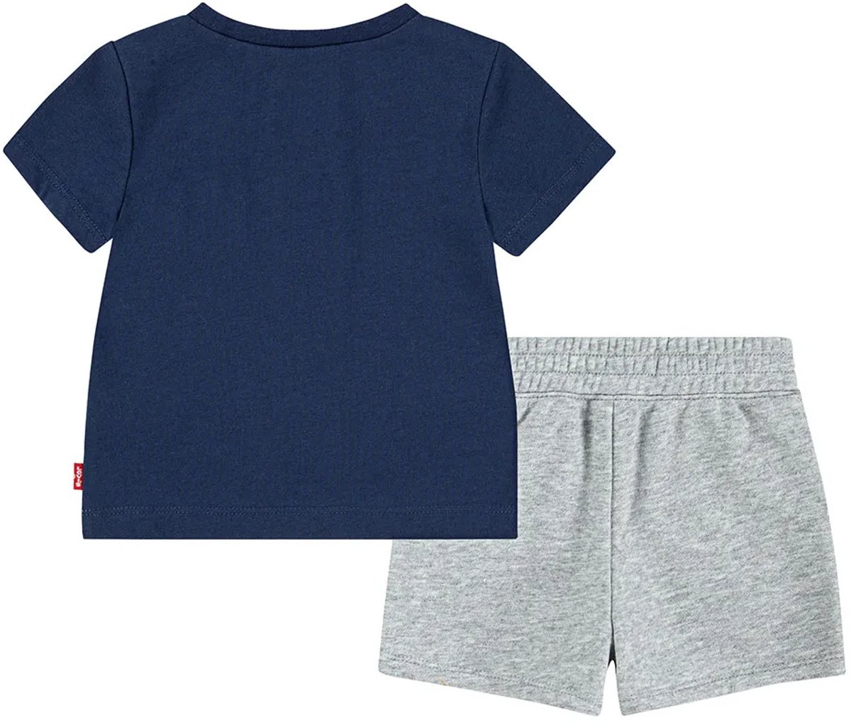 Levi´s ® Kids Batwing Korte Mouw Set 9 Months Kinderen Blauw