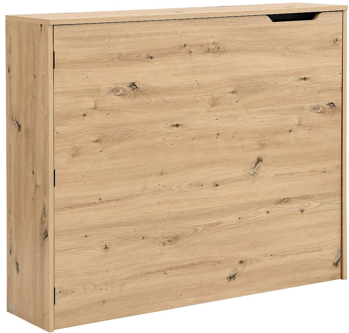 Vente-unique Opklapbaar hoekbureau - MDF - Kleur: Naturel - RELIMY