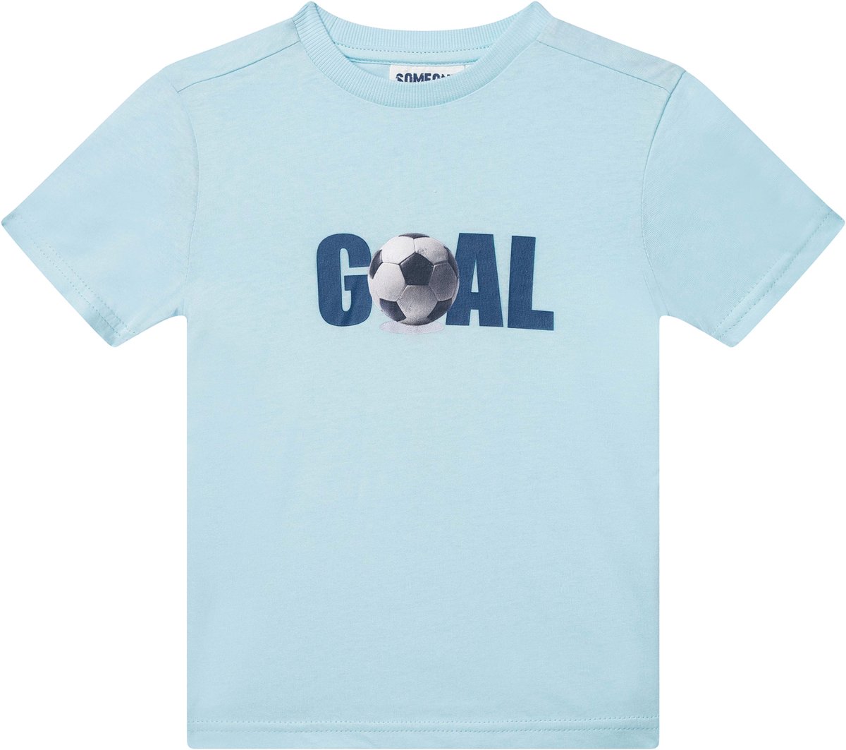 Someone DIRK-SB-02-C Jongens T-shirt - SOFT BLUE