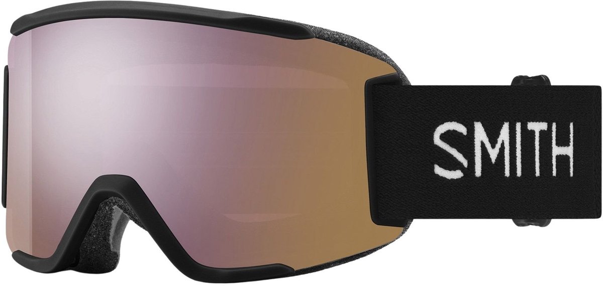 Skibril Smith Unisex Squad S Chromapop Everyday Rose Mirror Zwart