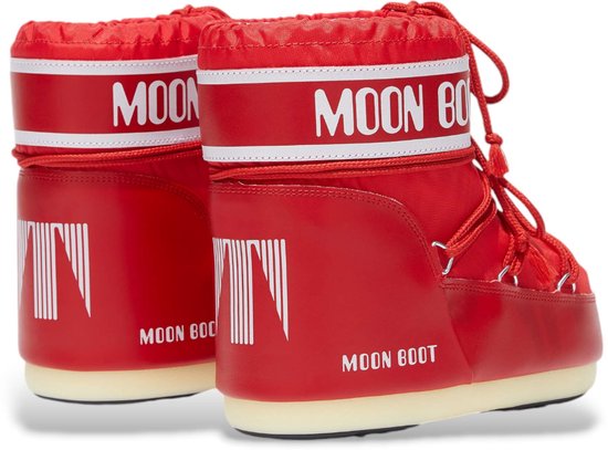 Moon Boot Icon - Basse - Nylon - Rouge - Kids - Unisexe - Pointure 33-35