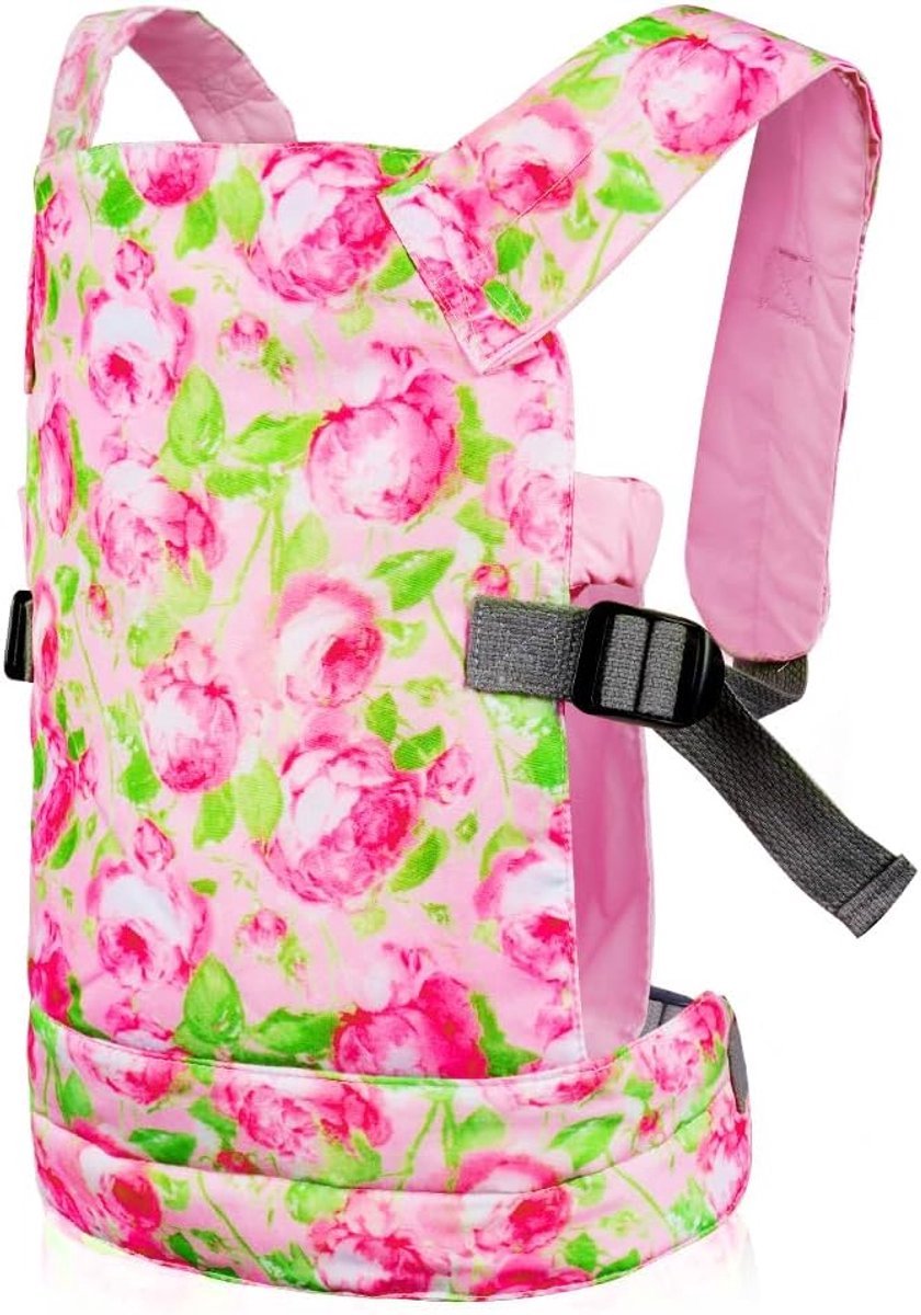 Stunq® Zachte Draagzak voor Poppen - 35 tot 45 cm, Comfortabel en Veilig