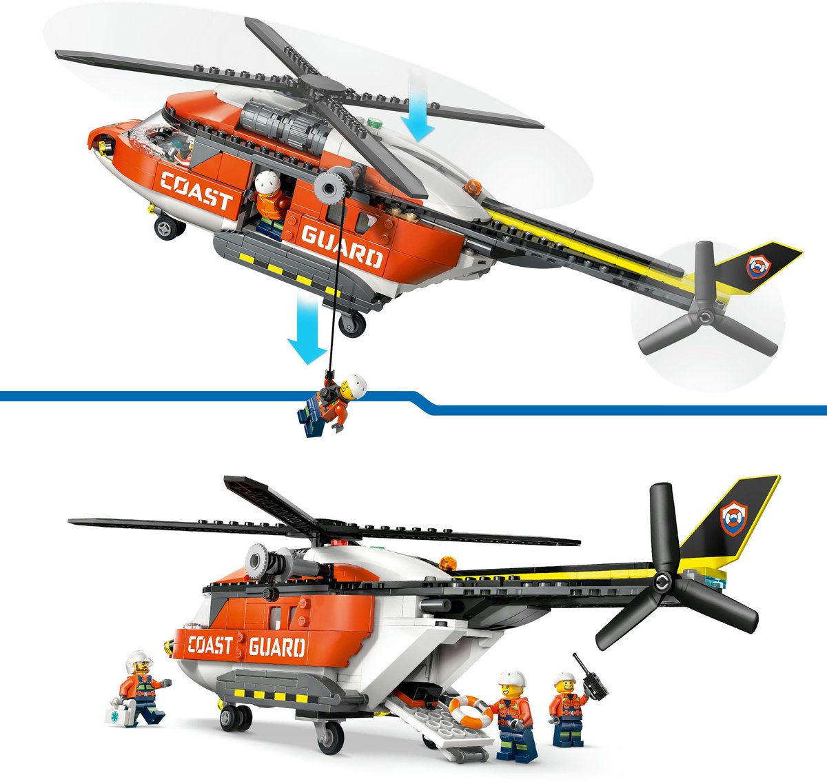 LEGO City Exploration - Kustwacht Helikopter - 60503 — afbeelding 6