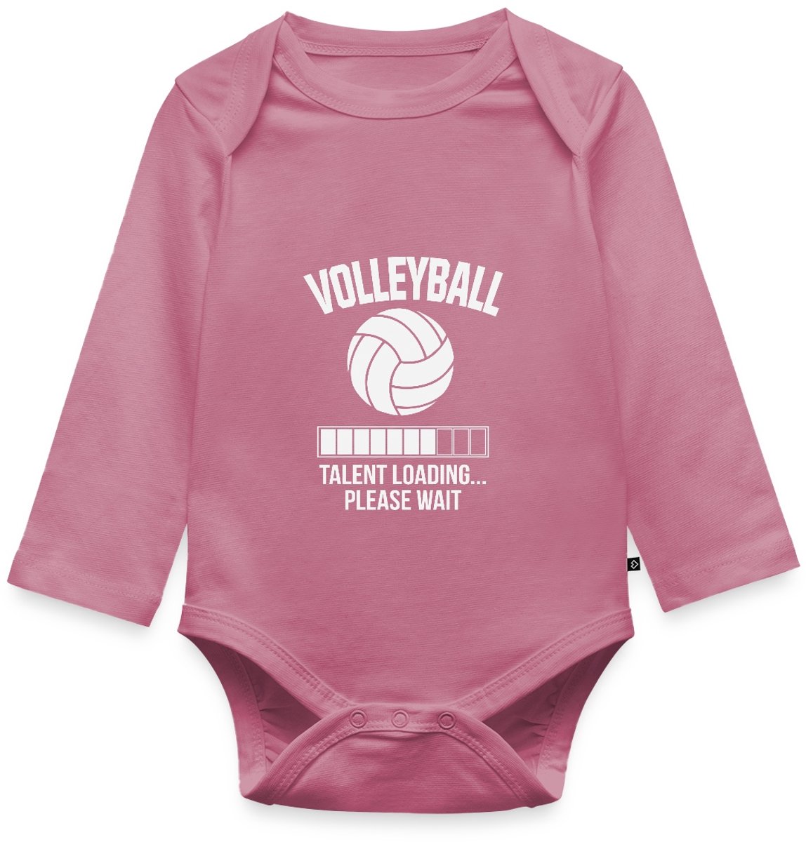 Volleyball Talent Loading Baby Rompertje Met Lange Mouwen