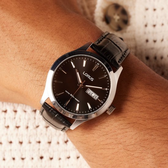 Lorus RXN41CX9 - Montre - 40 mm - Noir