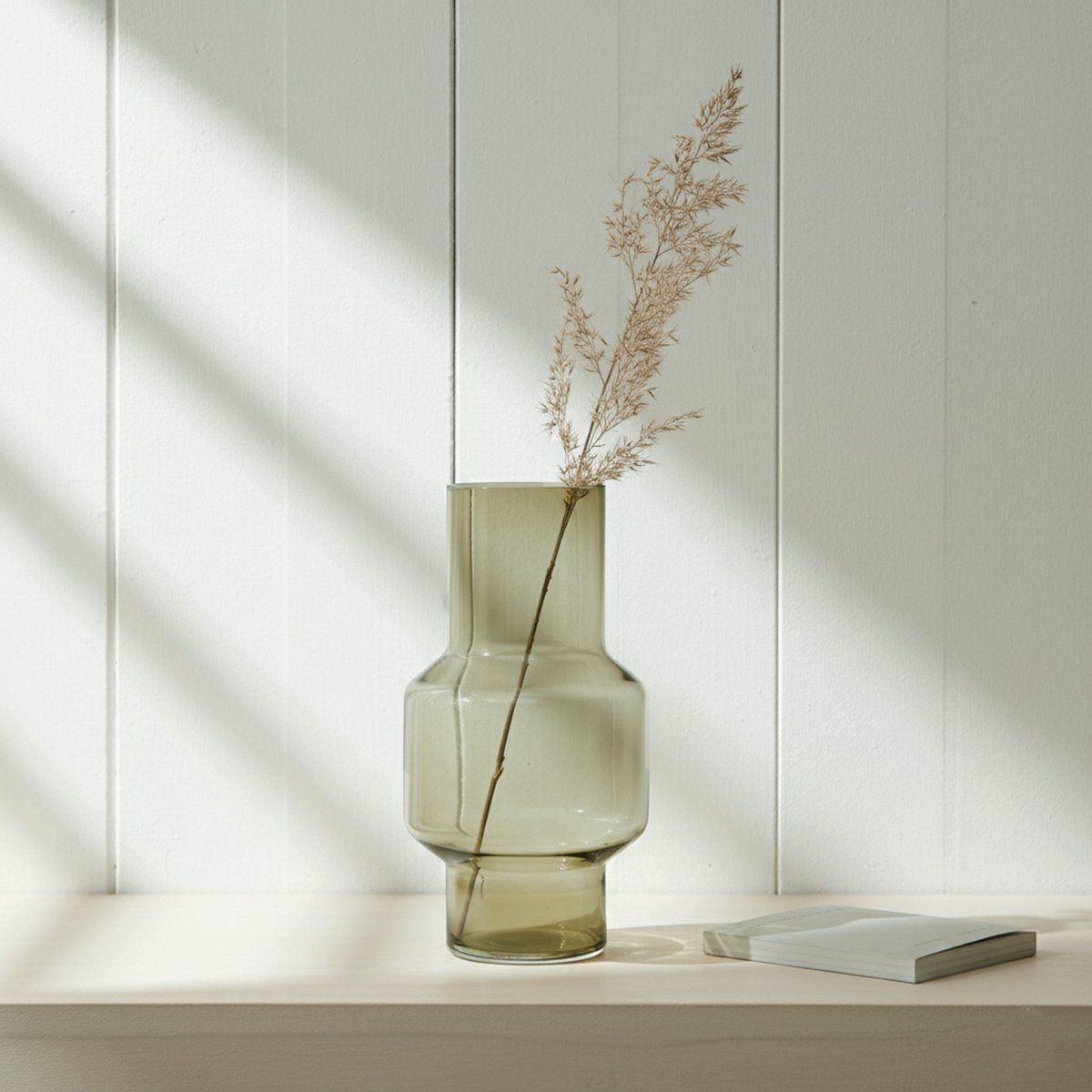 Pablo Vaas Amber - Gerecycled Glas - Cilindrisch met Bolling